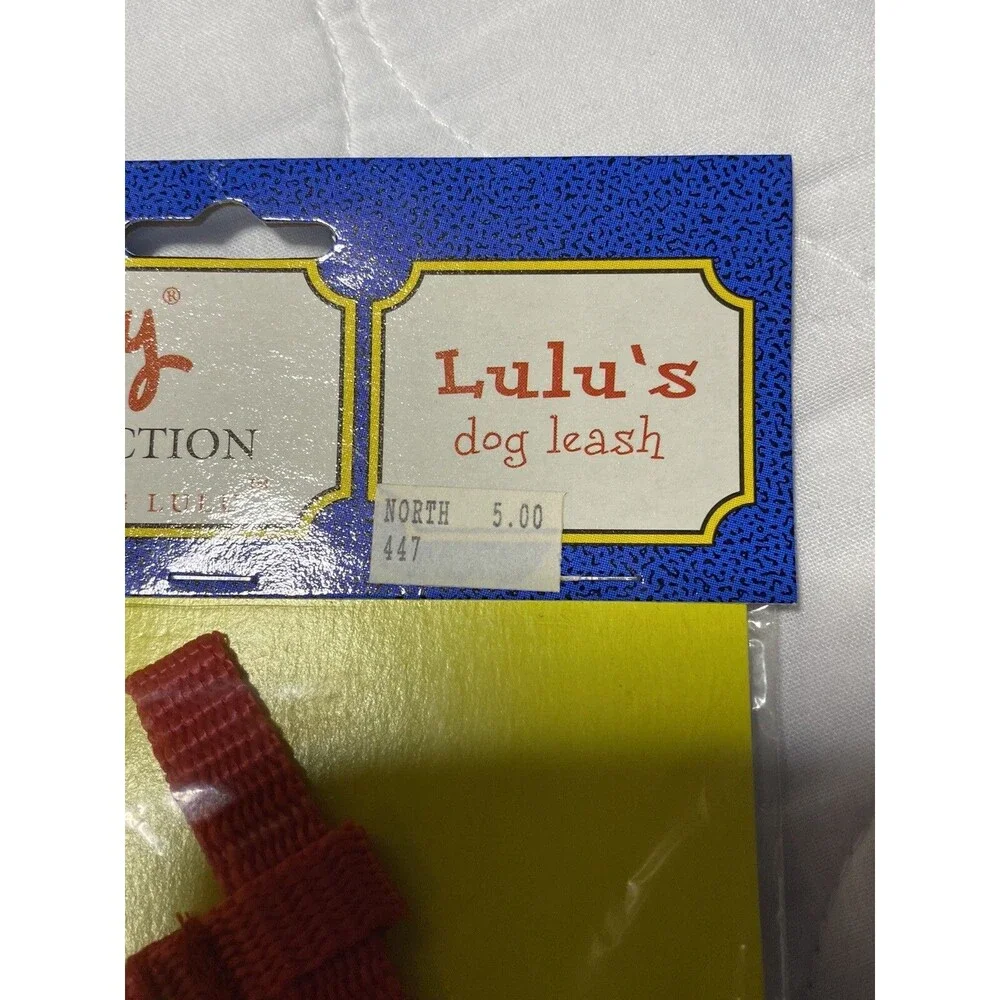 The Muffy Collection - Lulu's Leash, Bowl, Brush - In Original Packaging